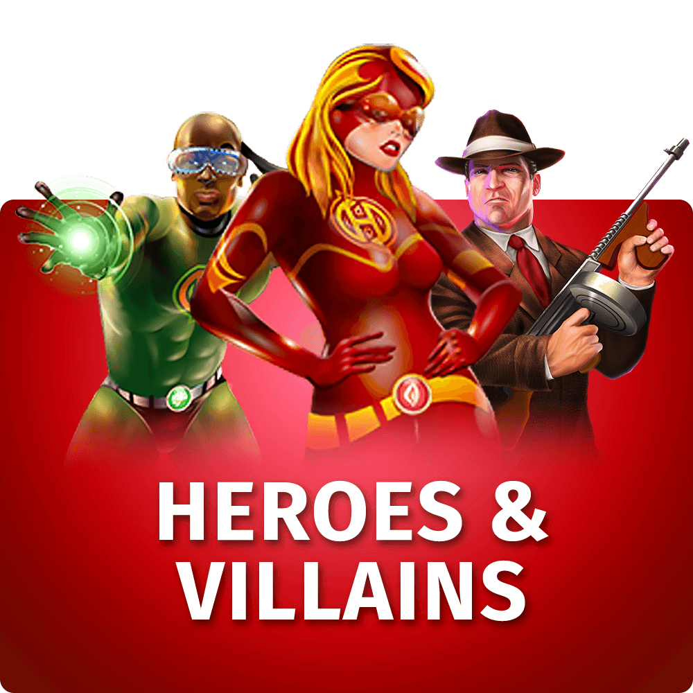Play Heroes And Villains games on Starcasino.nl
