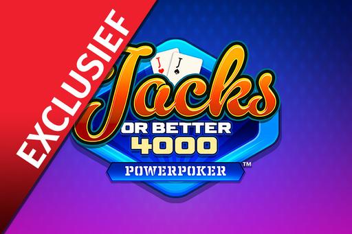 Speel Jacks or Better 4000 Powerpoker bij Starcasino.nl 