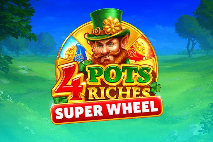 Speel 4 Pots Riches: Super Wheel bij Starcasino.nl 
