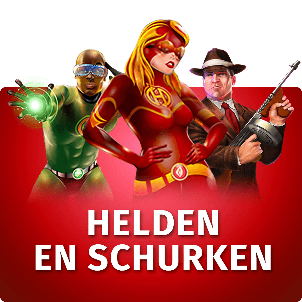 Jouez aux jeux Héros et méchants sur Starcasino.nl